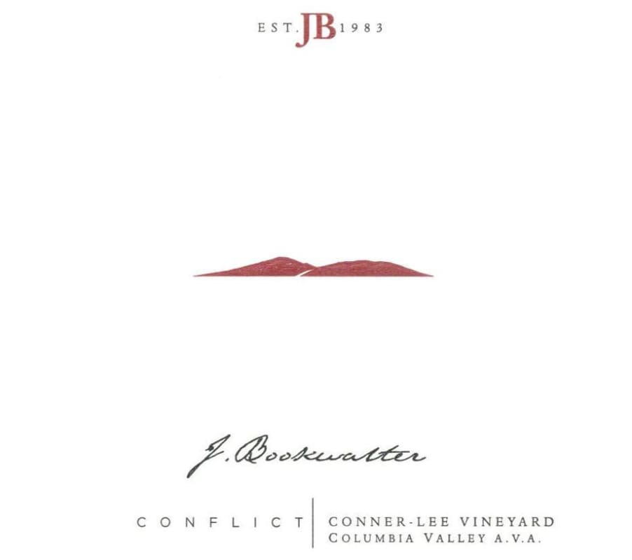J. Bookwalter Conner-Lee Vineyard Conflict Red 2008 Front Label