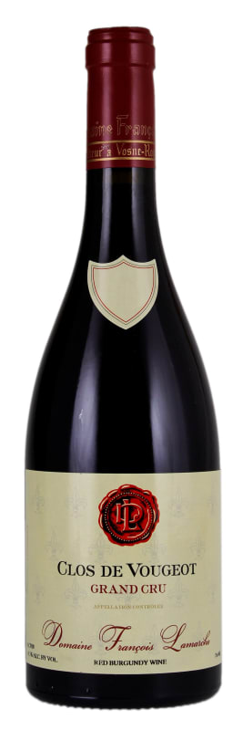 Francois Lamarche Clos de Vougeot Grand Cru 2010 Front Bottle Shot