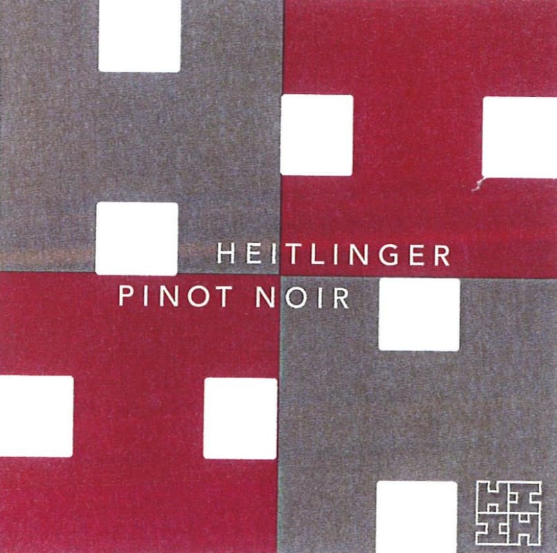Heitlinger Mellow Silk Pinot Noir 2017 Front Label