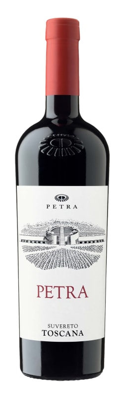 Petra Toscana Rosso 2014 Front Bottle Shot