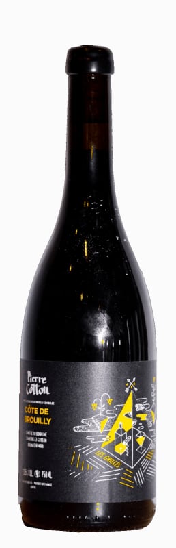 Domaine Bonnet-Cotton Cote de Brouilly 100% Cotton 2018 Front Bottle Shot