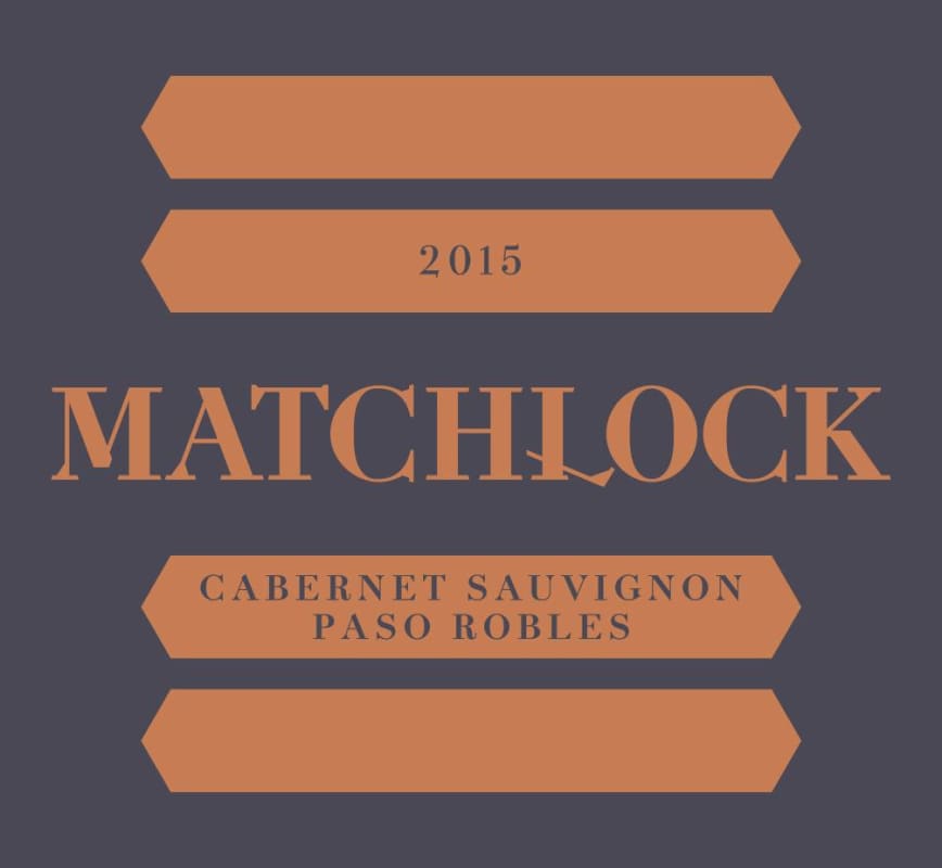 Winc Matchlock Cabernet Sauvignon 2015 Front Label