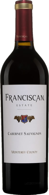 Franciscan Estate Cabernet Sauvignon 2019 Front Bottle Shot