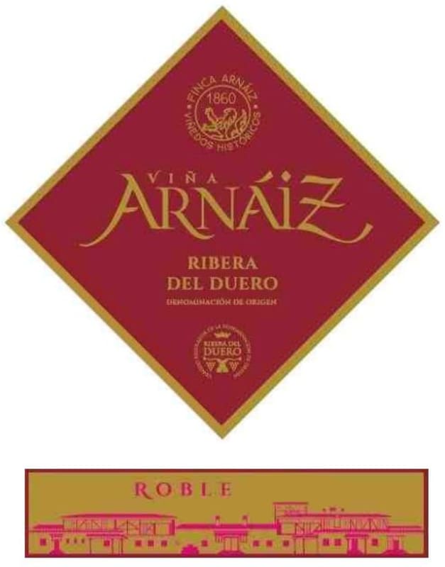 Vina Arnaiz Roble 2016 Front Label