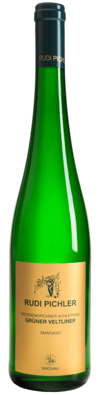 Rudi Pichler Achleithen Smaragd Gruner Vetliner 2023 Front Bottle Shot