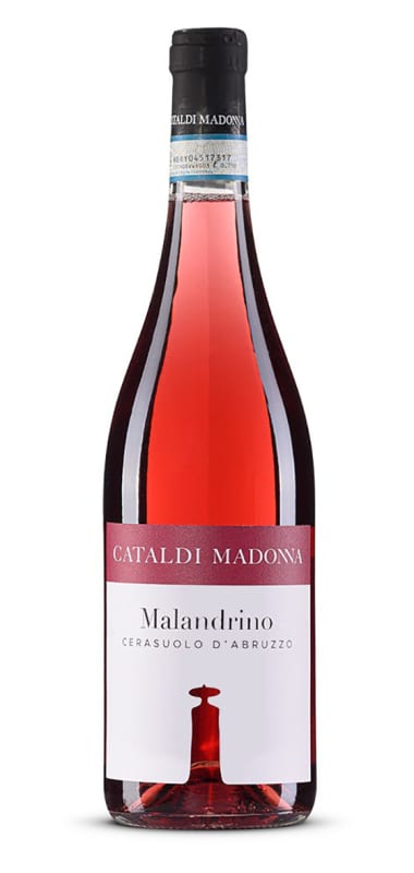 Cataldi Madonna Cerasuolo d'Abruzzo Rose 2020 Front Bottle Shot