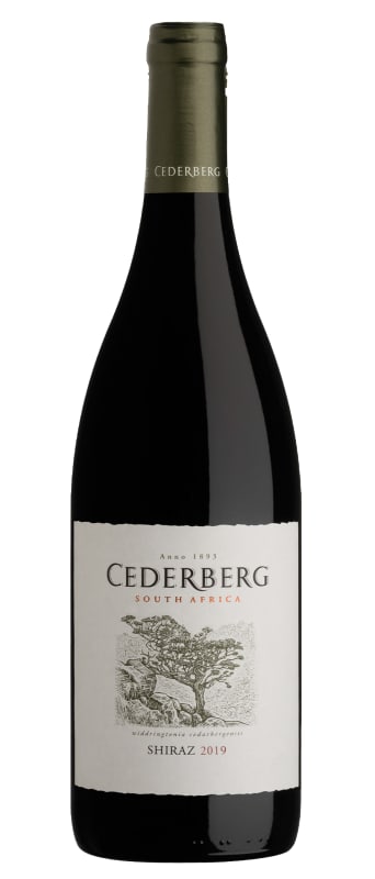 Cederberg Shiraz 2019 Front Bottle Shot
