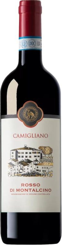 Camigliano Rosso di Montalcino 2024 Front Bottle Shot