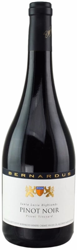 Bernardus Pisoni Vineyard Pinot Noir 2016 Front Bottle Shot