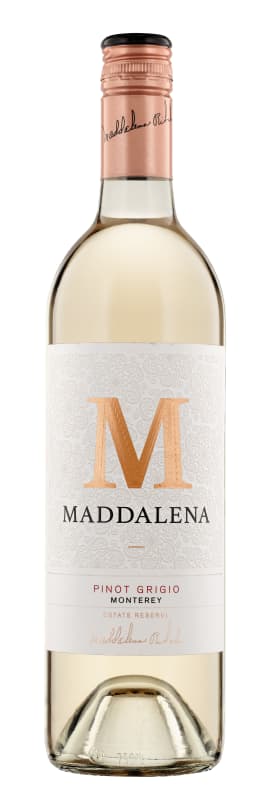 Maddalena Pinot Grigio 2021 Front Bottle Shot