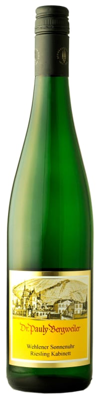 Dr. Pauly-Bergweiler Wehlener Sonnenuhr Kabinett 2018 Front Bottle Shot