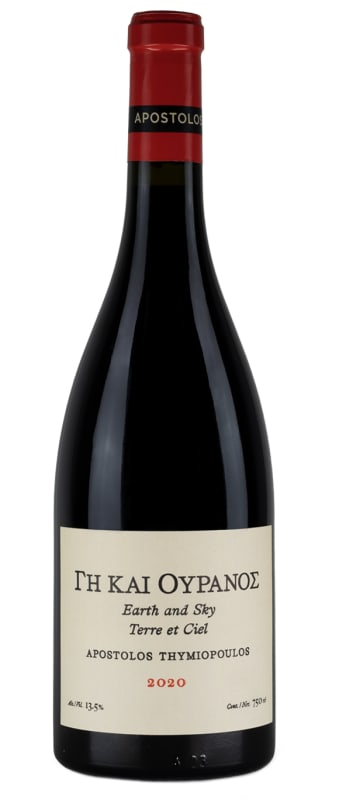 Thymiopoulos Earth & Sky Xinomavro 2020 Front Bottle Shot