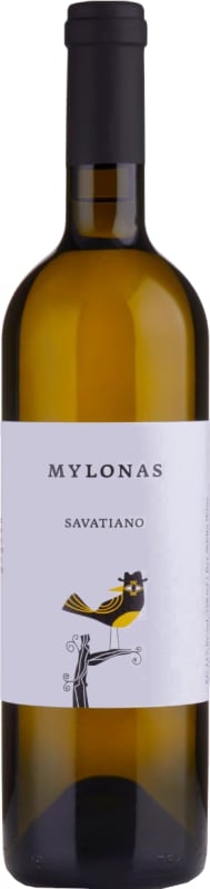 Mylonas Savatiano 2022 Front Bottle Shot