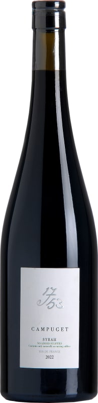 Chateau de Campuget 1753 Syrah 2022 Front Bottle Shot