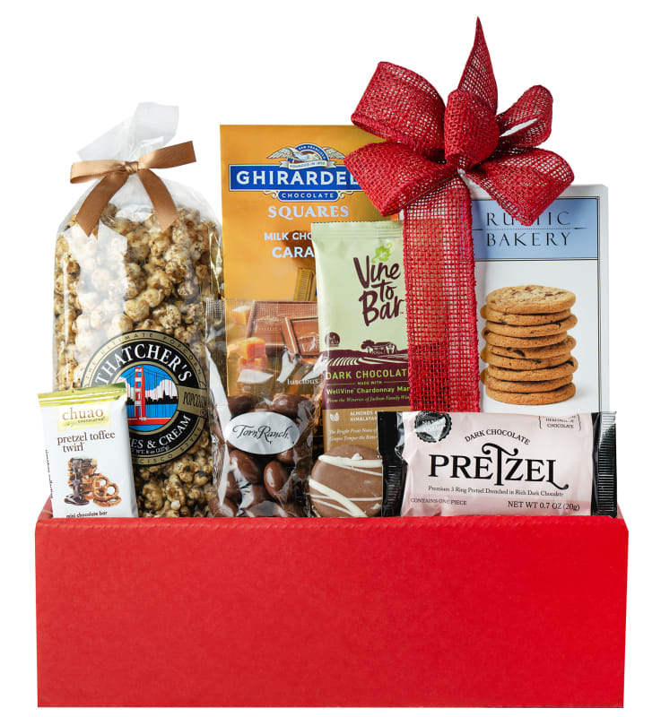 Chocolate Lovers Gift Basket Gift Product Image