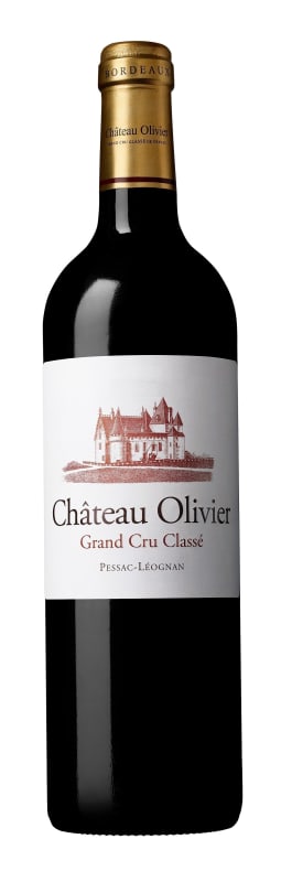 Chateau Olivier 2018 Front Bottle Shot