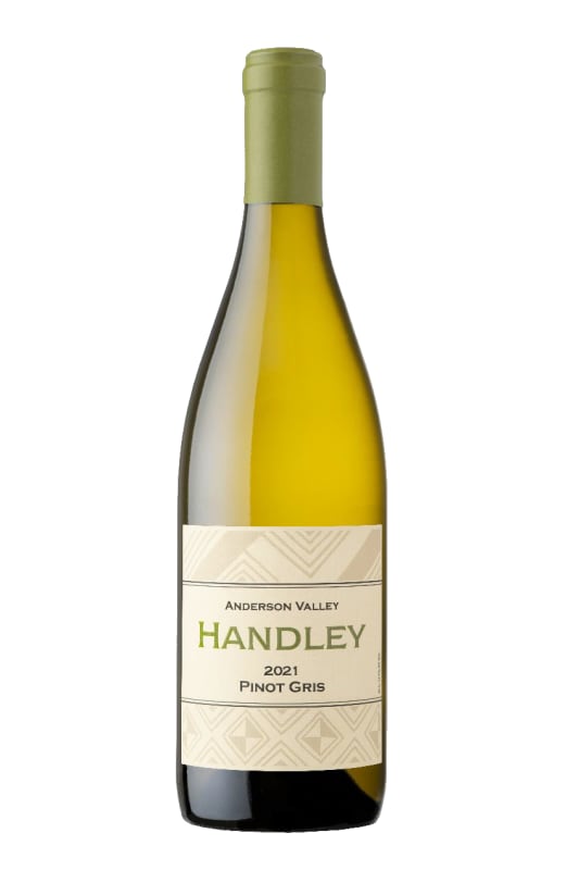 Handley Anderson Valley Pinot Gris 2021 Front Bottle Shot