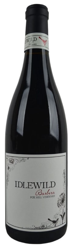 Idlewild Fox Hill Barbera 2017 Front Bottle Shot
