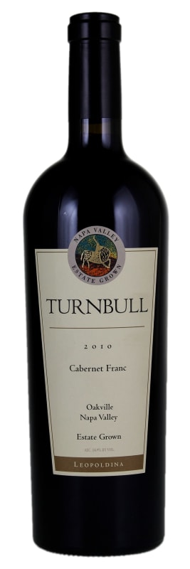 Turnbull Leopoldina Vineyard Cabernet Franc 2010 Front Bottle Shot