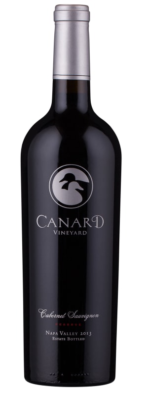 Canard Cabernet Sauvignon Reserve 2013 Front Bottle Shot