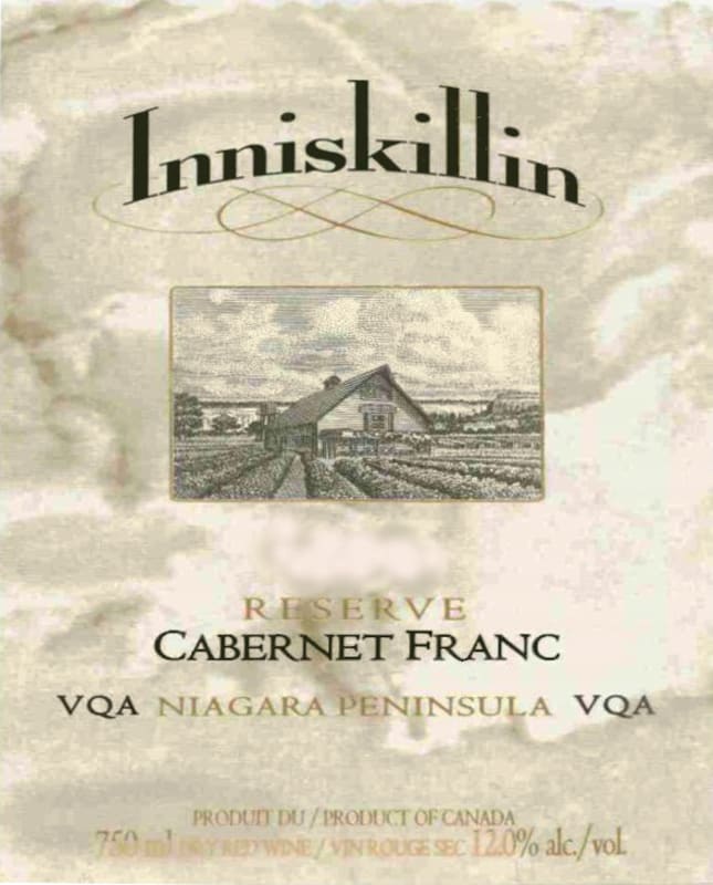 Inniskillin Reserve Cabernet Franc 2007 Front Label
