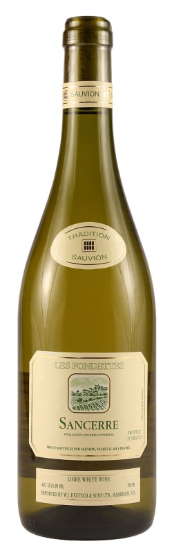 Sauvion Sancerre Les Fondettes 2011 Front Bottle Shot