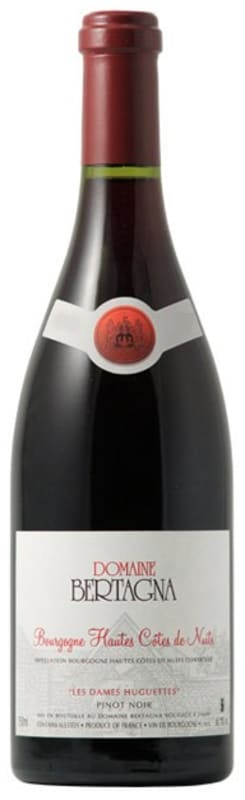 Domaine Bertagna Hautes Cotes de Nuits Pinot Noir 2014 Front Bottle Shot