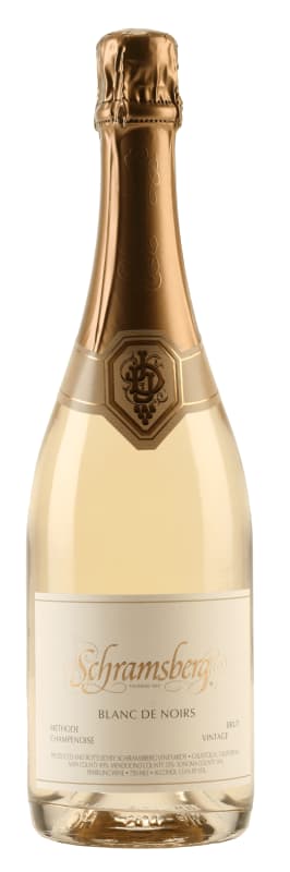 Schramsberg Blanc de Noirs 2022 Front Bottle Shot