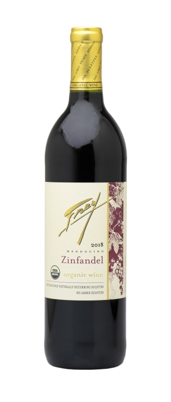 Frey Organic Zinfandel 2019 Front Bottle Shot