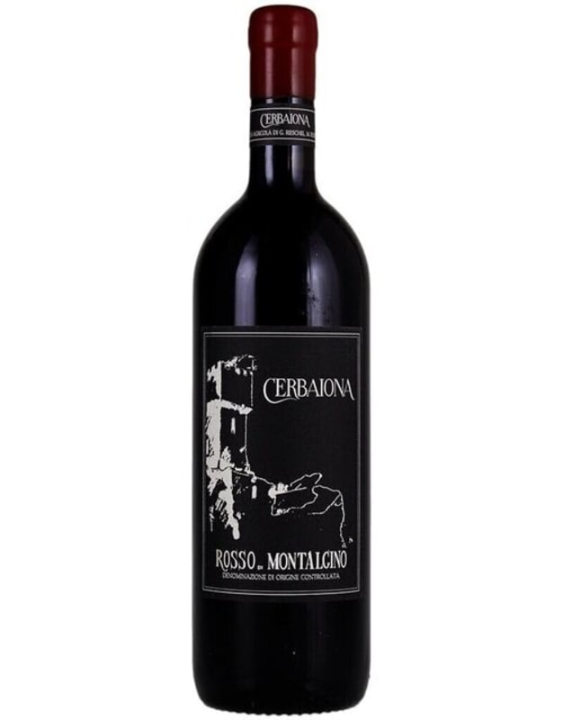 Cerbaiona Rosso di Montalcino 2020 Front Bottle Shot