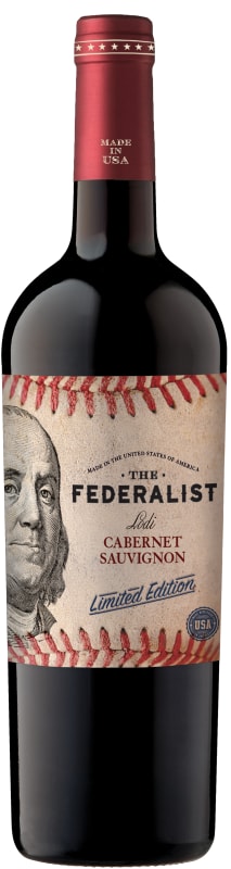 The Federalist Lodi Cabernet Sauvignon 2018 Front Bottle Shot