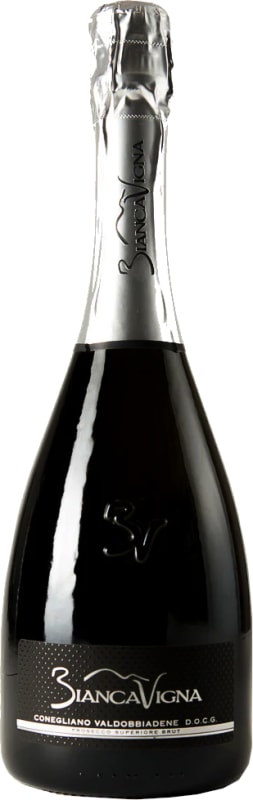 BiancaVigna Prosecco Valdobbiadene Superiore Brut 2023 Front Bottle Shot