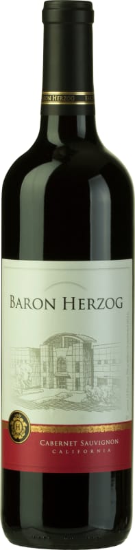 Baron Herzog Cabernet Sauvignon (OU Kosher) 2017 Front Bottle Shot