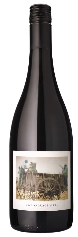 The Language of Yes Syrah 2021 Front Bottle Shot