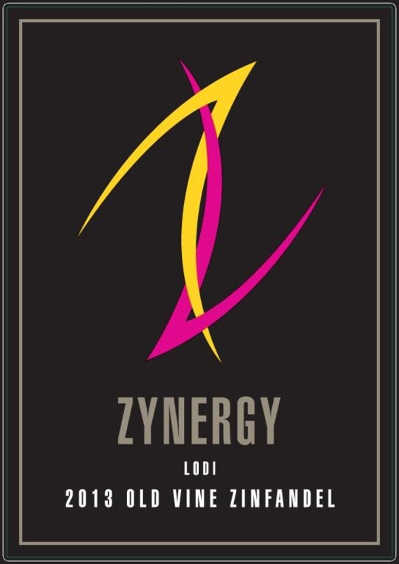 Zynergy Old Vine Zinfandel 2013 Front Label
