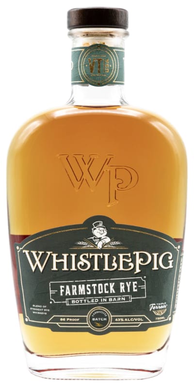 WhistlePig Farmstock Rye Front Bottle Shot
