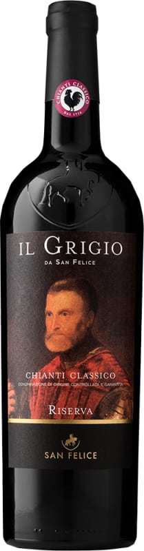 San Felice Il Grigio Chianti Classico Riserva 2021 Front Bottle Shot