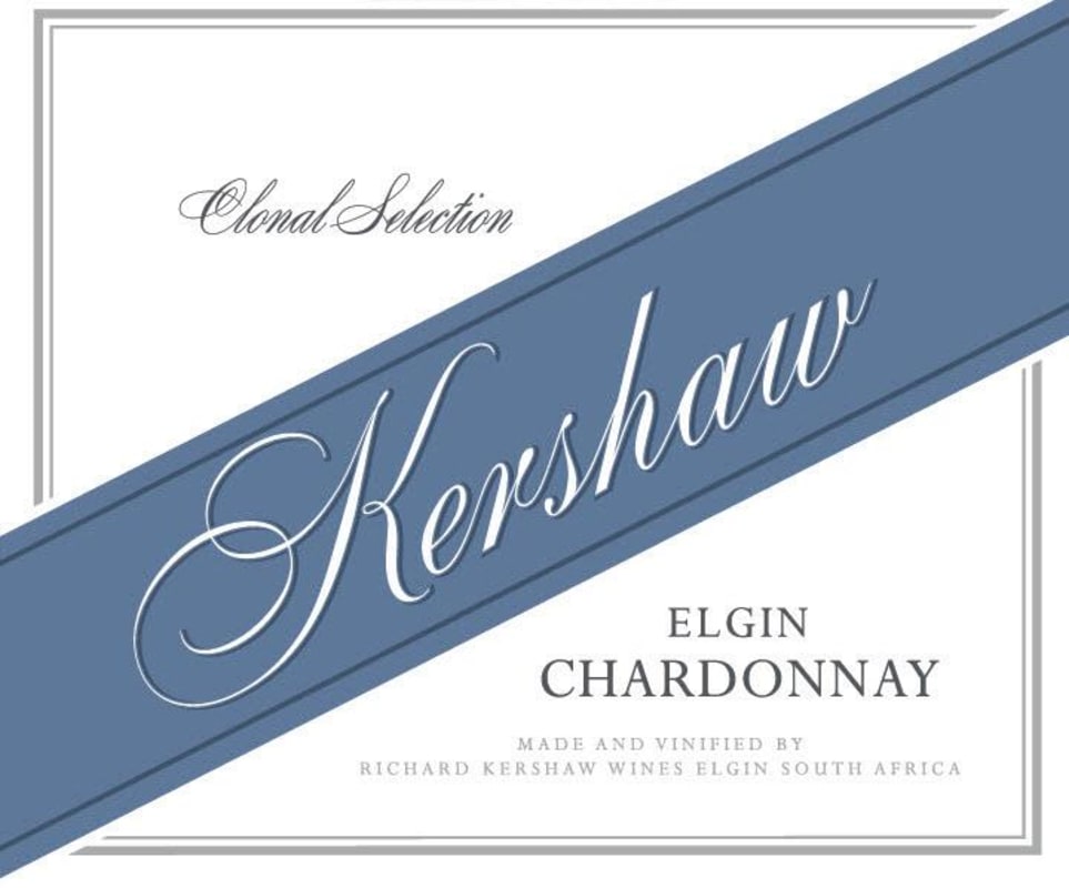Richard Kershaw Wines Clonal Selection Chardonnay 2014 Front Label