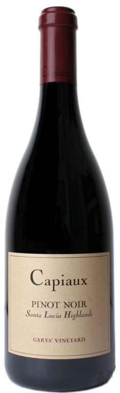 Capiaux Cellars Garys' Vineyard Pinot Noir 2024 Front Bottle Shot