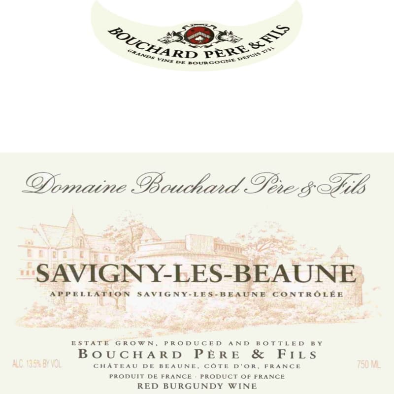 Bouchard Pere & Fils Savigny-les-Beaune 2003 Front Label