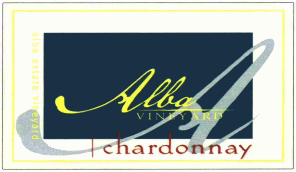 Alba Vineyard & Winery Chardonnay 2014 Front Label