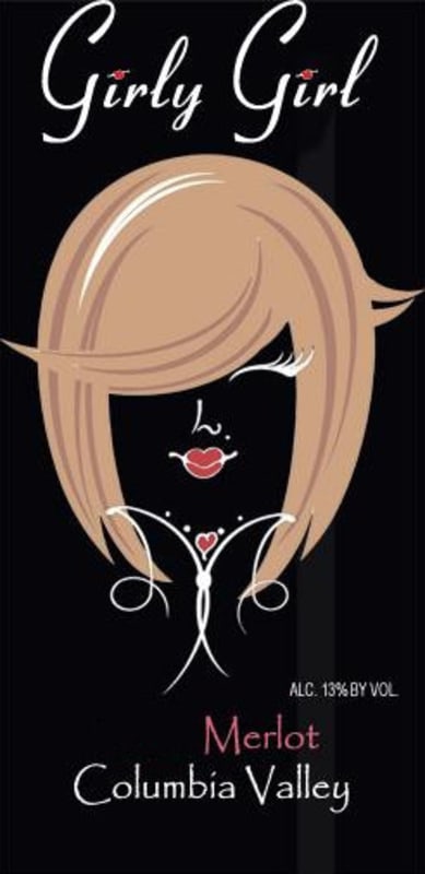 Girly Girl Wines Merlot 2007 Front Label