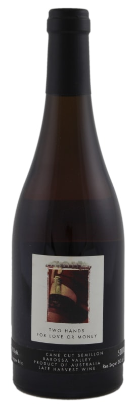 Two Hands For Love or Money Cane Cut Semillon (500ML) 2004 Front Bottle Shot