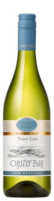 Oyster Bay Pinot Gris 2018 Front Bottle Shot