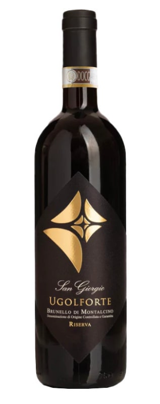 San Giorgio Ugolforte Brunello Montalcino Riserva 2018 Front Bottle Shot