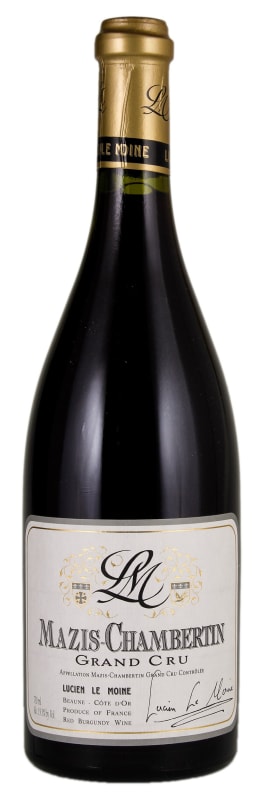 Lucien Le Moine Mazis-Chambertin Grand Cru 2017 Front Bottle Shot