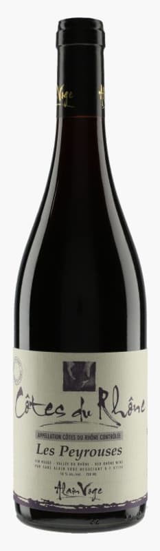 Alain Voge Cotes Du Rhone Les Peyrouses 2011 Front Bottle Shot