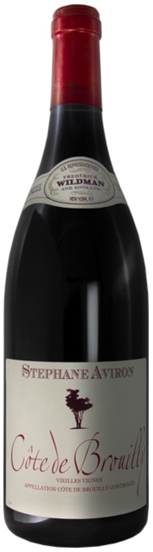 Stephane Aviron Cote de Brouilly Vieilles Vignes 2017 Front Bottle Shot