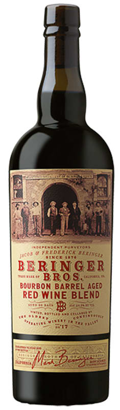 Beringer Bros. Bourbon Barrel Aged Red Blend 2017 Front Bottle Shot