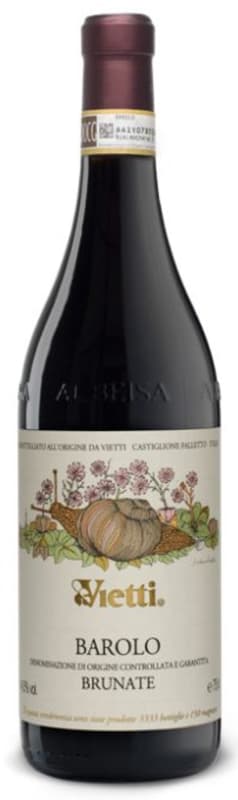 Vietti Barolo Brunate 2012 Front Bottle Shot